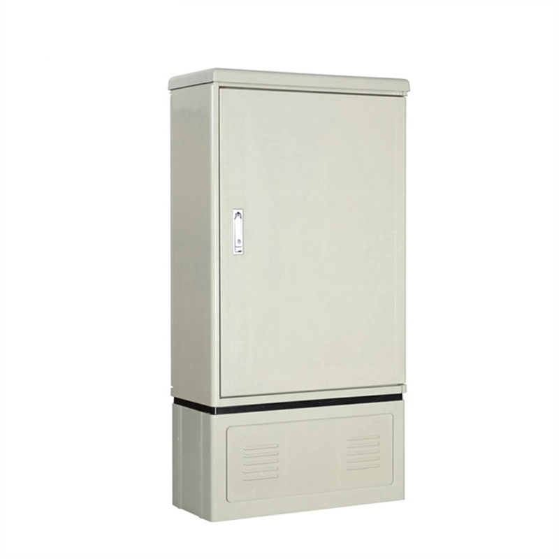 FTTH FTTX Outdoor SMC Fiber Cross Connection ODF Cabinet with Pedestal