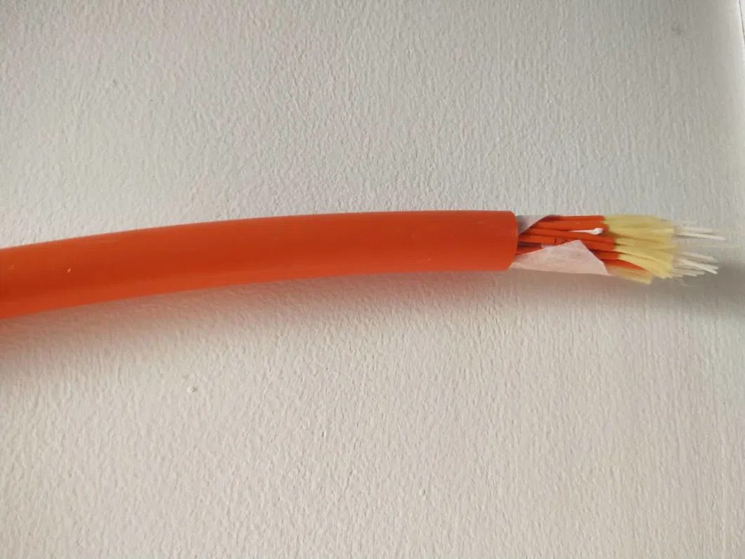 LSZH PVC Jacket Breakout Fiber Optic Cable Indoor Distribution Communication Cable