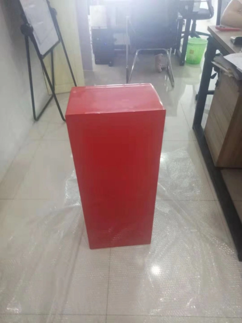 Red Polish Fiber Glass Fire Hose Cabinet/Box