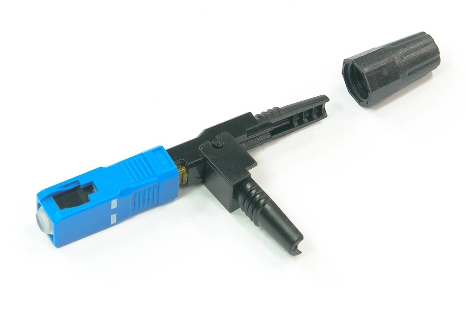 Drop Cable 0.9mm 2.0mm 3.0mm Sc Upc Fiber Optic Fast Connector