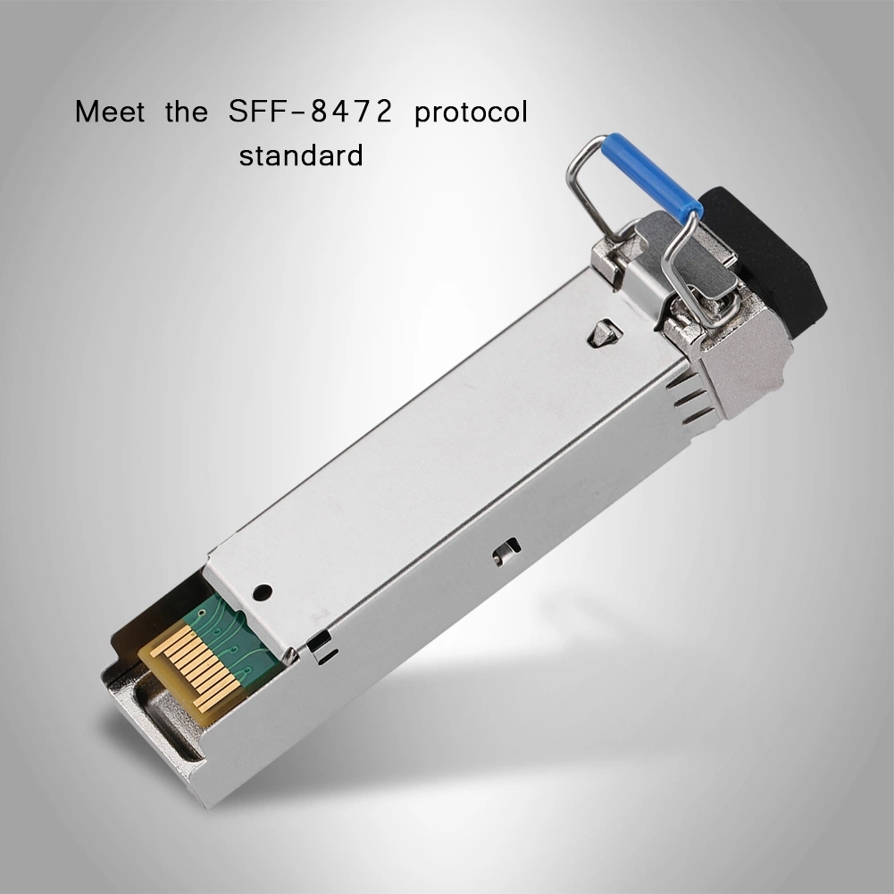 1.25g SFP Module Sm 1490/1550nm, 60km, Single Fiber LC/Sc, Ddm