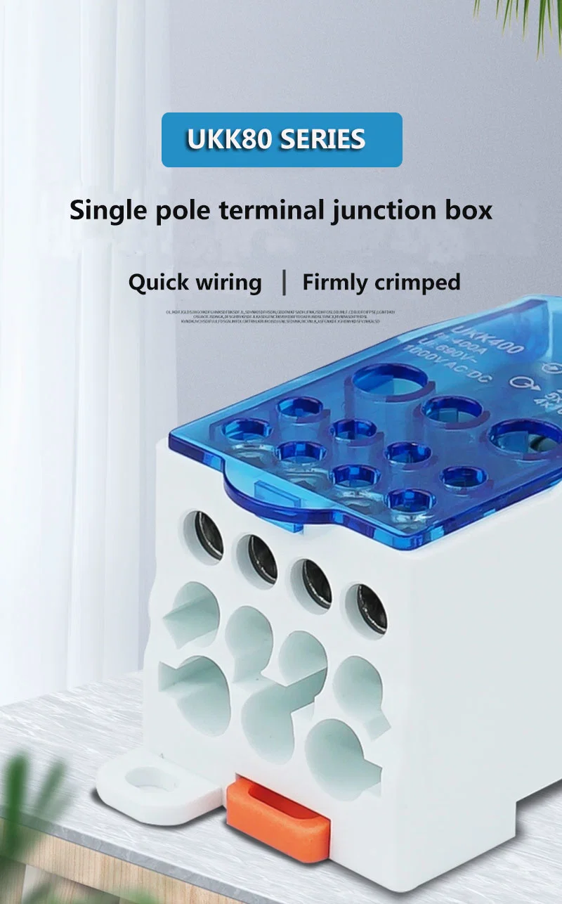 Cable Connector Ukk80 Single Pole Junction Box One in Six out Terminal