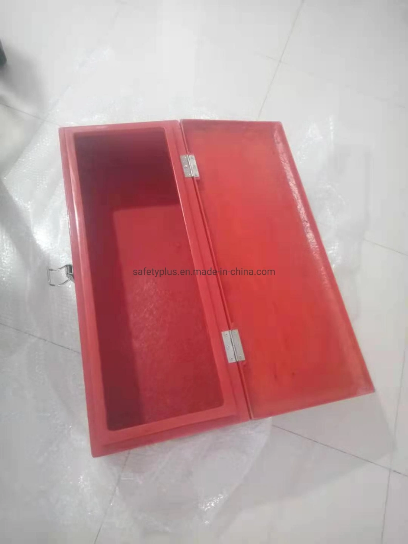 Red Polish Fiber Glass Fire Hose Cabinet/Box