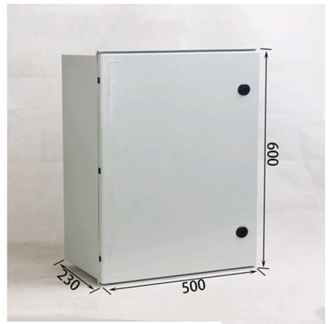 OEM SMC IP65 FRP Fiberglass Waterproof Enclosure Hinged Plastic Polyester Junction Box Electric Distribution Box