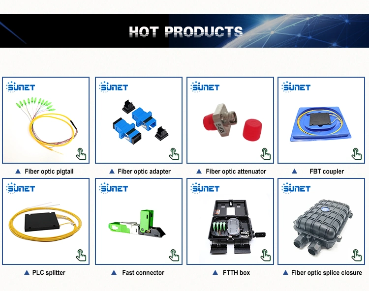 Fiber Optical Equipments 1X2, 1X4, 1X8, 1X16, 2X8 2X16 PLC Splitter