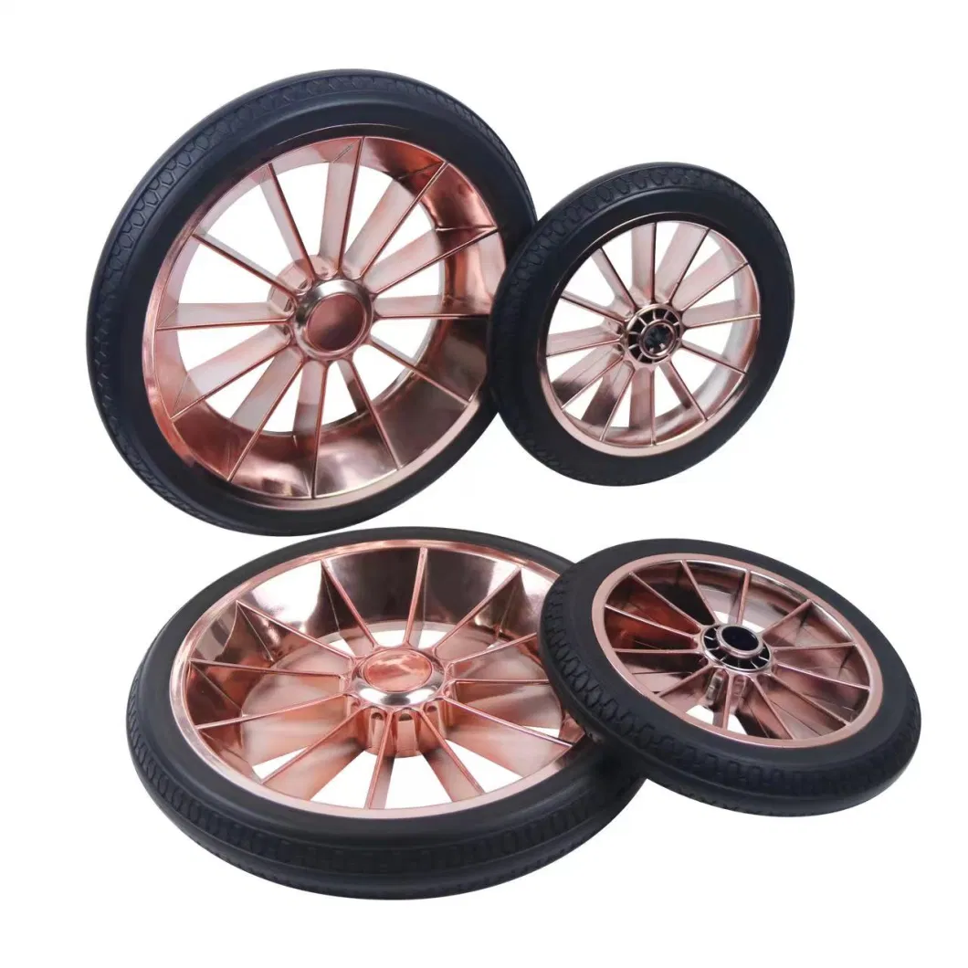 Silent Rubber Tire for Wheelbarrow Use