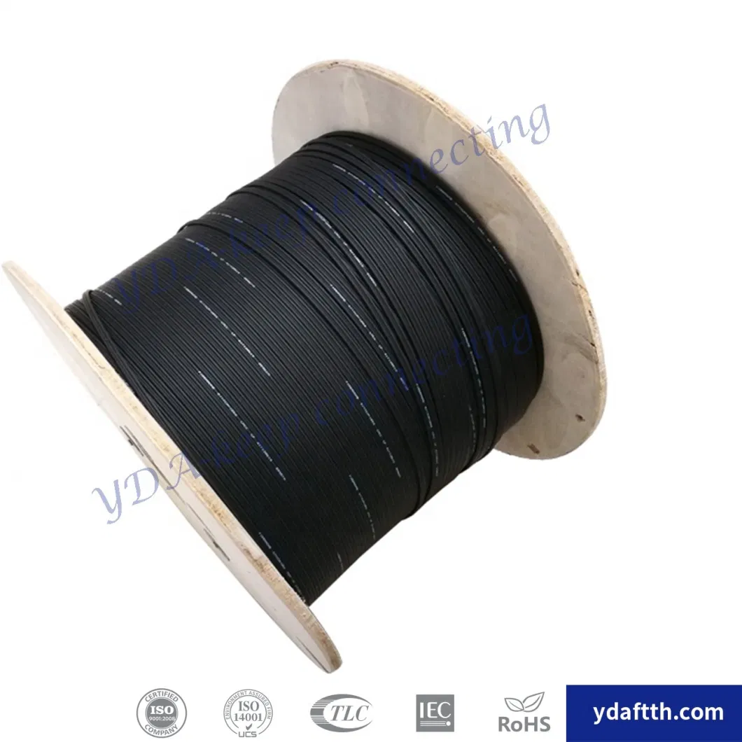 FTTX 1 2 4 Core G657A1 G657A2 GJXFH Gjxh Singlemode Fiber Optic Drop Cable