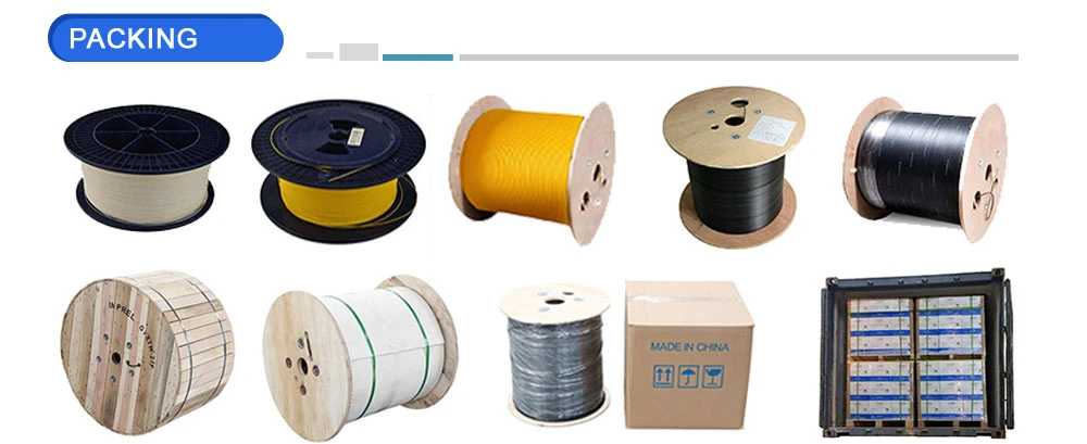 Factory Produce Fiber Optic Cable ADSS 6 12 24 48 Core Outdoor Fiber Optic Cable for Areial Use