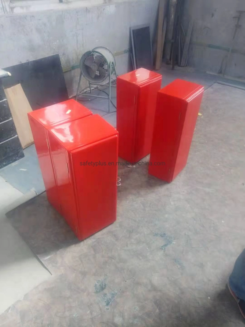 Red Polish Fiber Glass Fire Hose Cabinet/Box