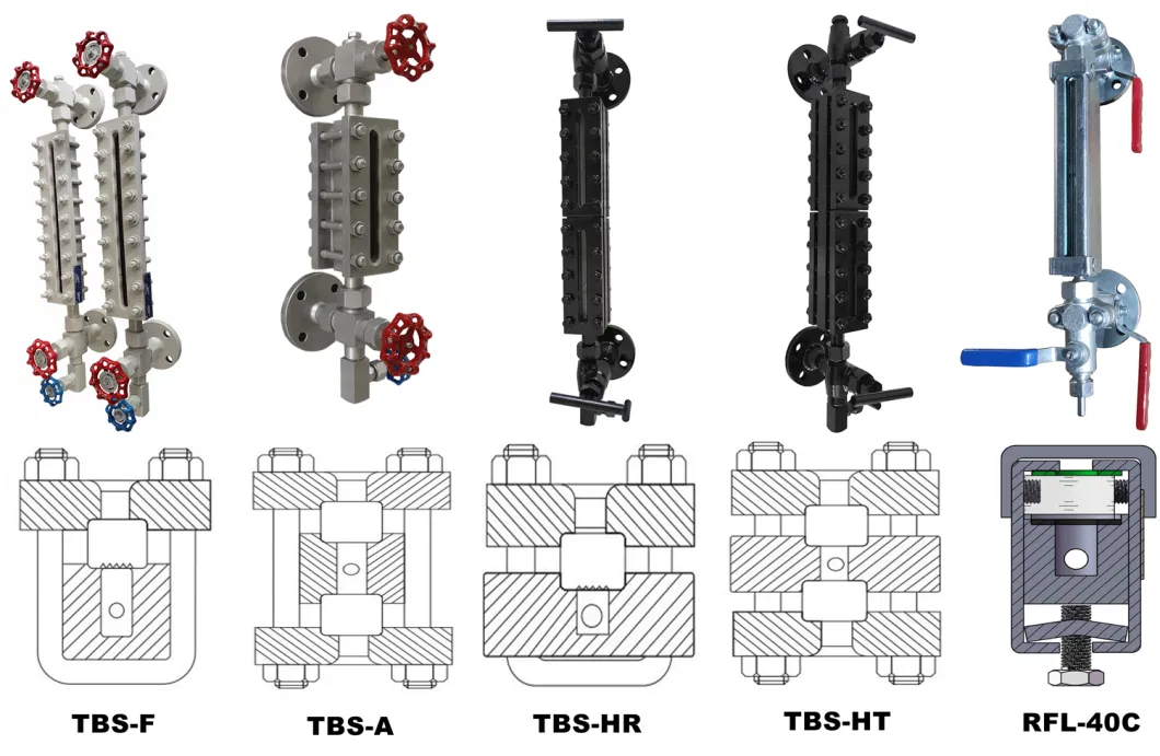 Quick Close Gauge Valve for Glass Level Gauge Flange Connection Cock Valve