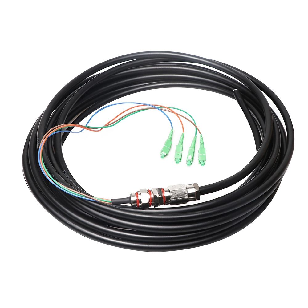 Armored 4/6/8/12/24 Core Optical Pigtail Cable for Waterproof Use