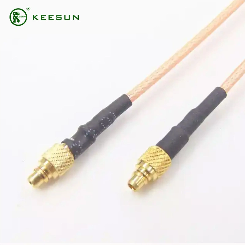 Waterproof TNC Female Bulkhead to MMCX Male Straight Pigtail Rg178 Communication Cable