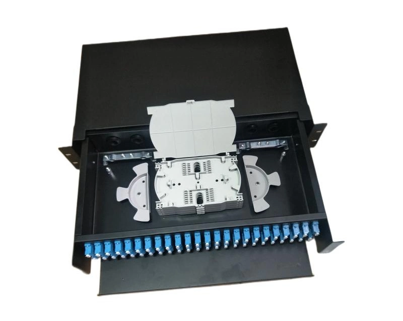 ABS Plastic White 8 Core Fiber Optic Distribution Box Terminal Caja Nap