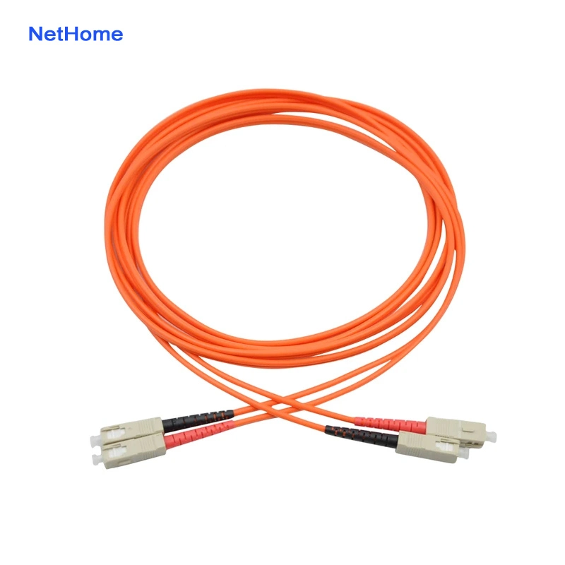 Duplex Optical Fiber Patch Cable Sc LC Upc 3m Om1 Yofc Fiber