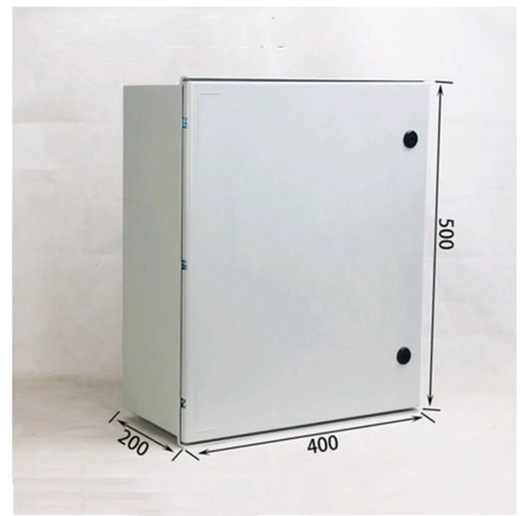 OEM SMC IP65 FRP Fiberglass Waterproof Enclosure Hinged Plastic Polyester Junction Box Electric Distribution Box