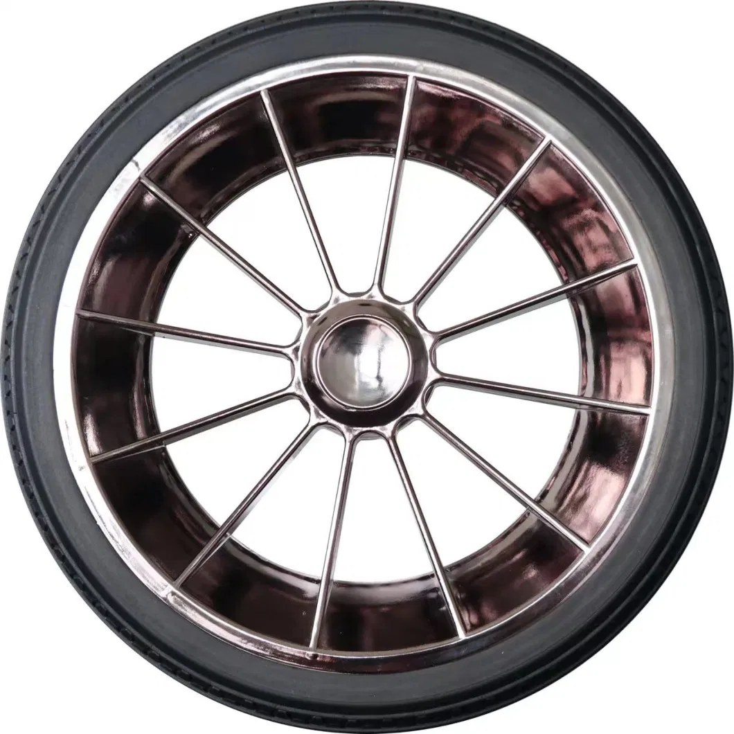 Silent Rubber Tire for Wheelbarrow Use