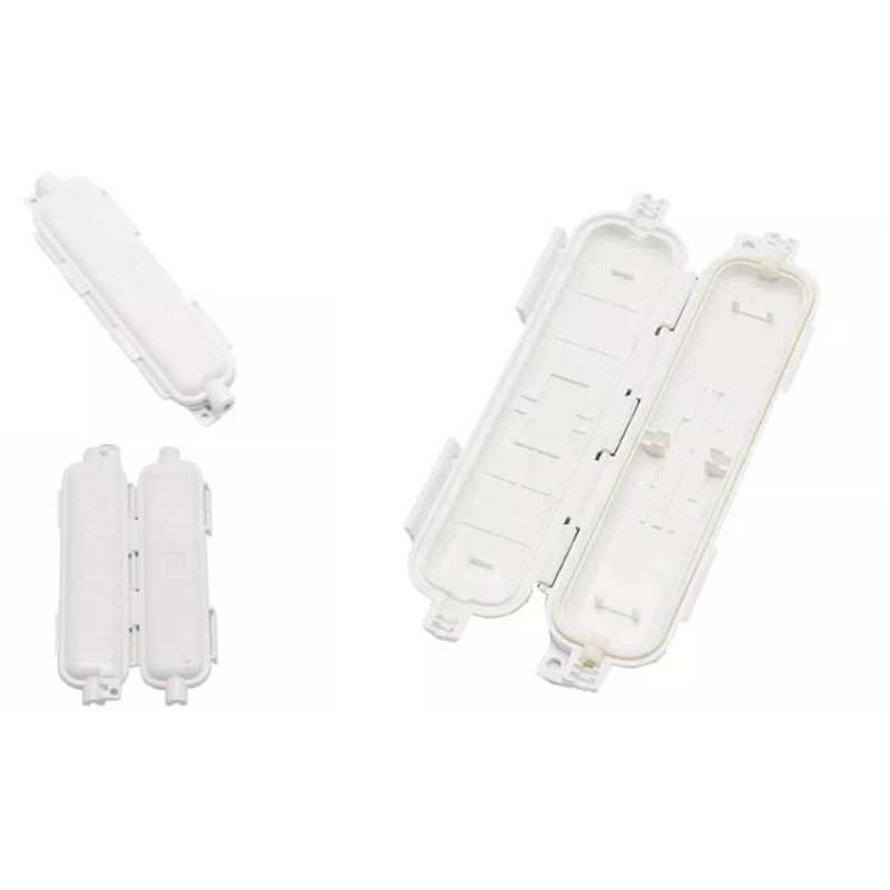 FTTH Drop Cable Splicing Protective Sleeve Sc Adapter Connection 1 Core Fiber Optic Protection Box