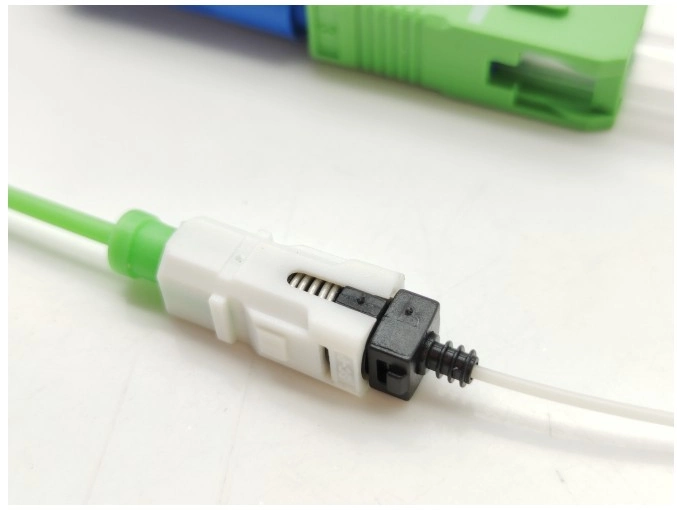 FTTH Fiber Optic Sc APC Hotmelt Type Optical Fast Connector