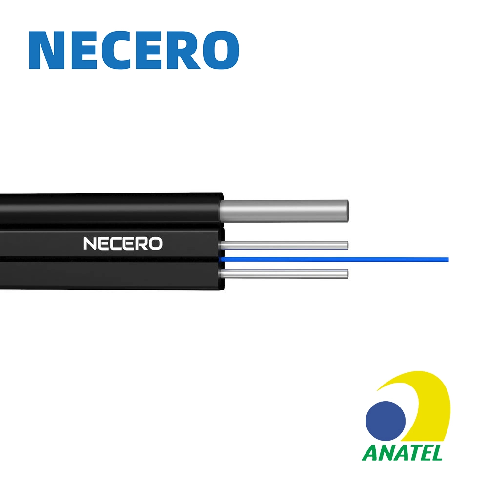 Span 100/200/400m ADSS 6/12/24 Hilos G652D Outdoor Self-Supporting Aerial Fibra Optica ADSS