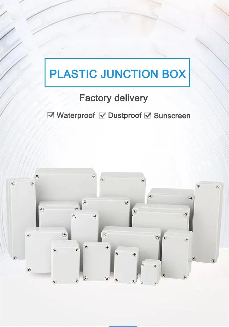 Small Size ABS Plastic Electronic Enclosure Custom Plastic Enclosure Plastic Electrical Enclosure