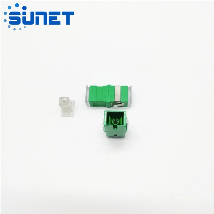 Optic Without Flange Adapter Coupler Sc Type Simplex Simplex APC Upc Fiber Optic Adapter