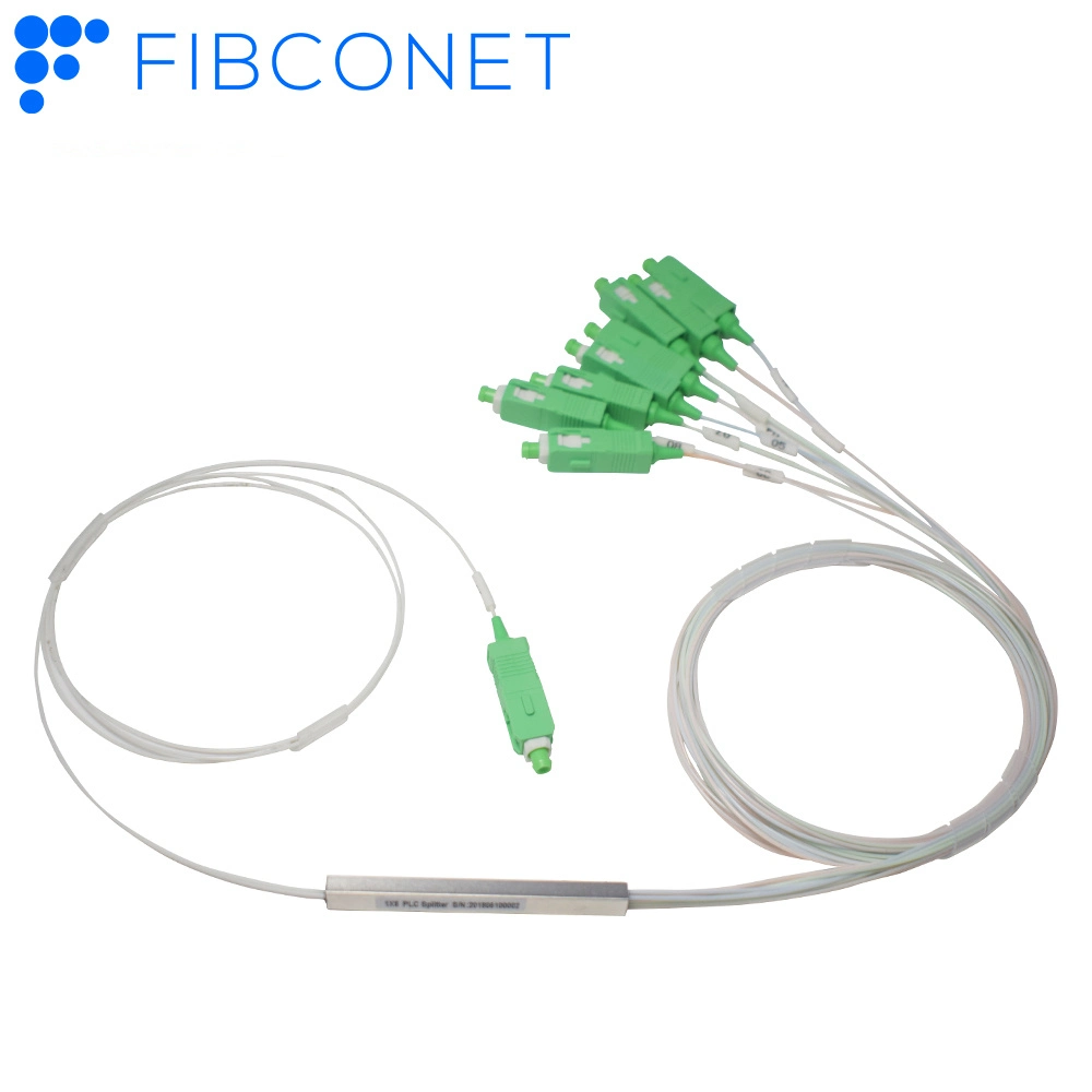 FTTH 1X2 1X4 1X8 1X16 Fbt Splitter Mini/Steel Tube/Lgx/Plugin/Module/ABS Box Splitter Fiber Optic Coupler Cassette Splitter Optical Fiber PLC Splitter