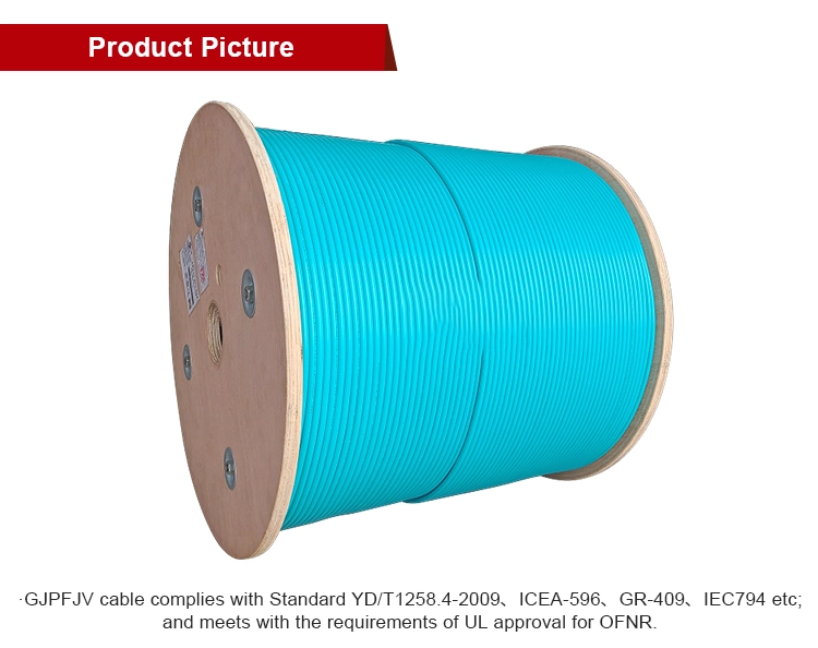 144 Core Indoor Large Fibre Count Mixed Branch Fiber Optic Cable Gjpfjv