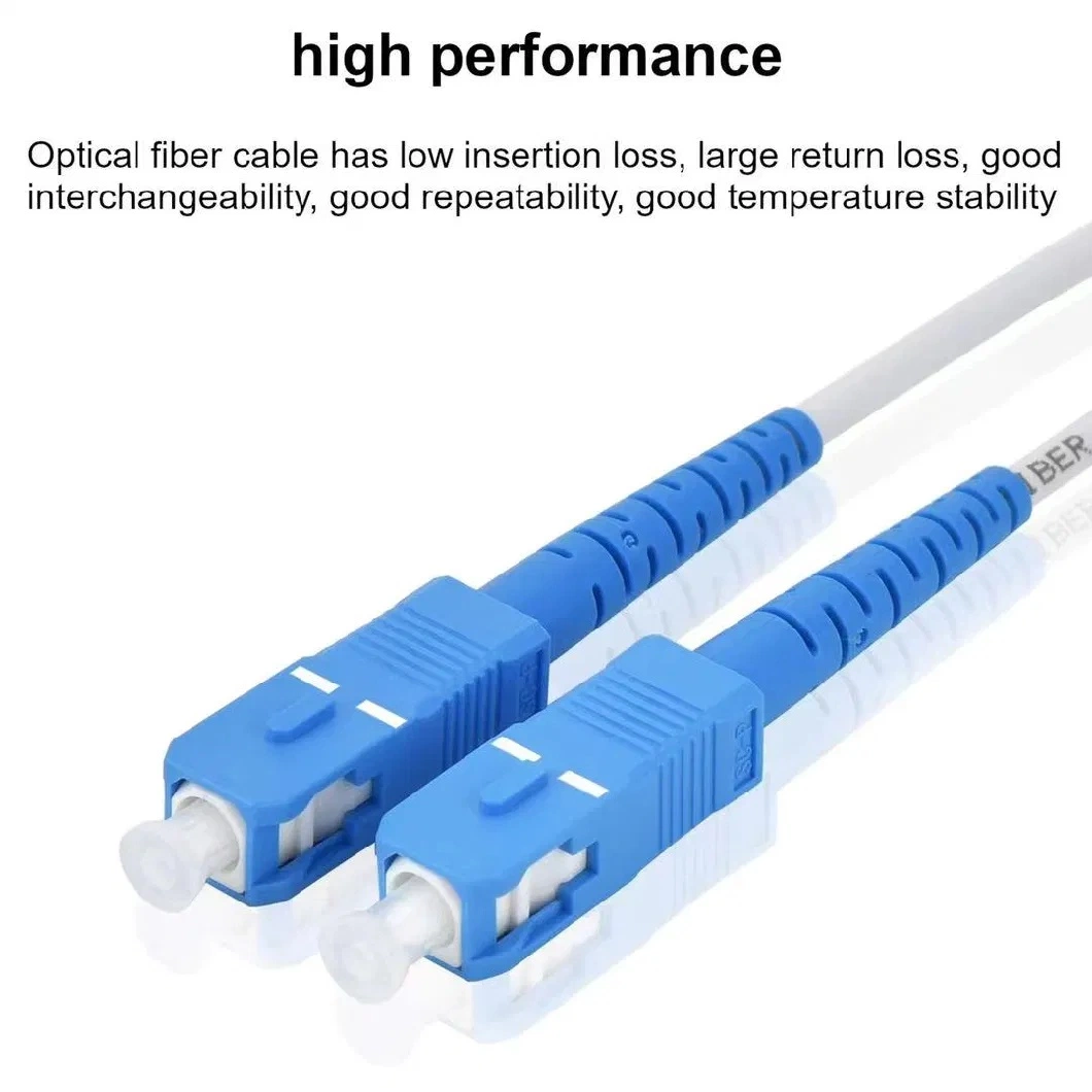 FTTH Outdoor Patch Cord Cable with G652D Fiber Type