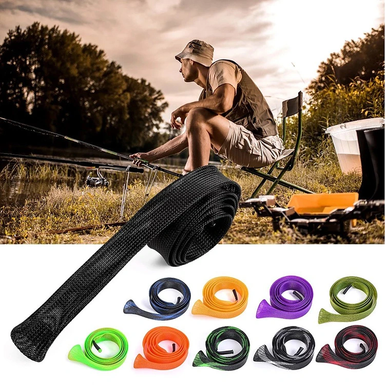 Eko Pet Expandable Braided Casing Fishing Rod Protective Cover