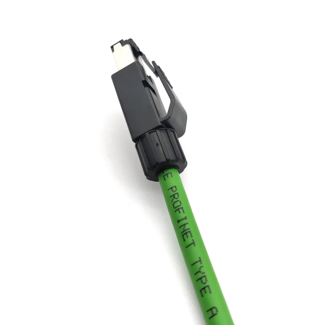 Svlec Waterproof M12 D Coding to RJ45 Patch Cable Ethernet Industry RJ45 to M12 Connector Cable