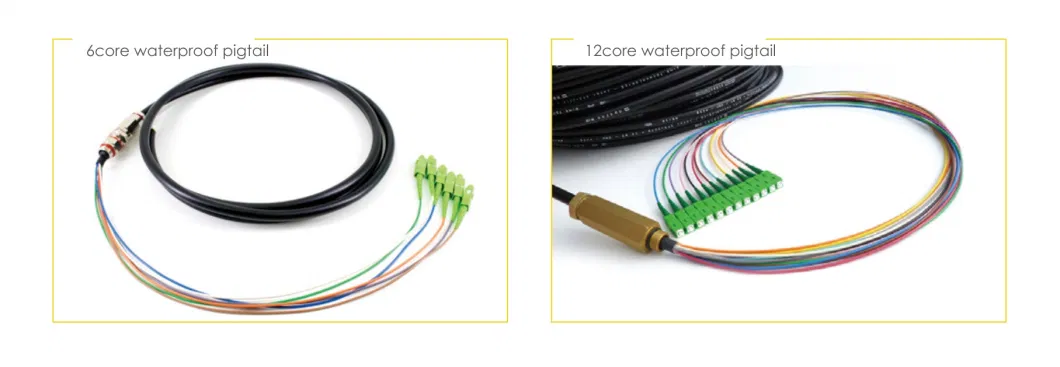 Outdoor Waterproof Optical Fiber Pigtail Fiber Optic Pigtail