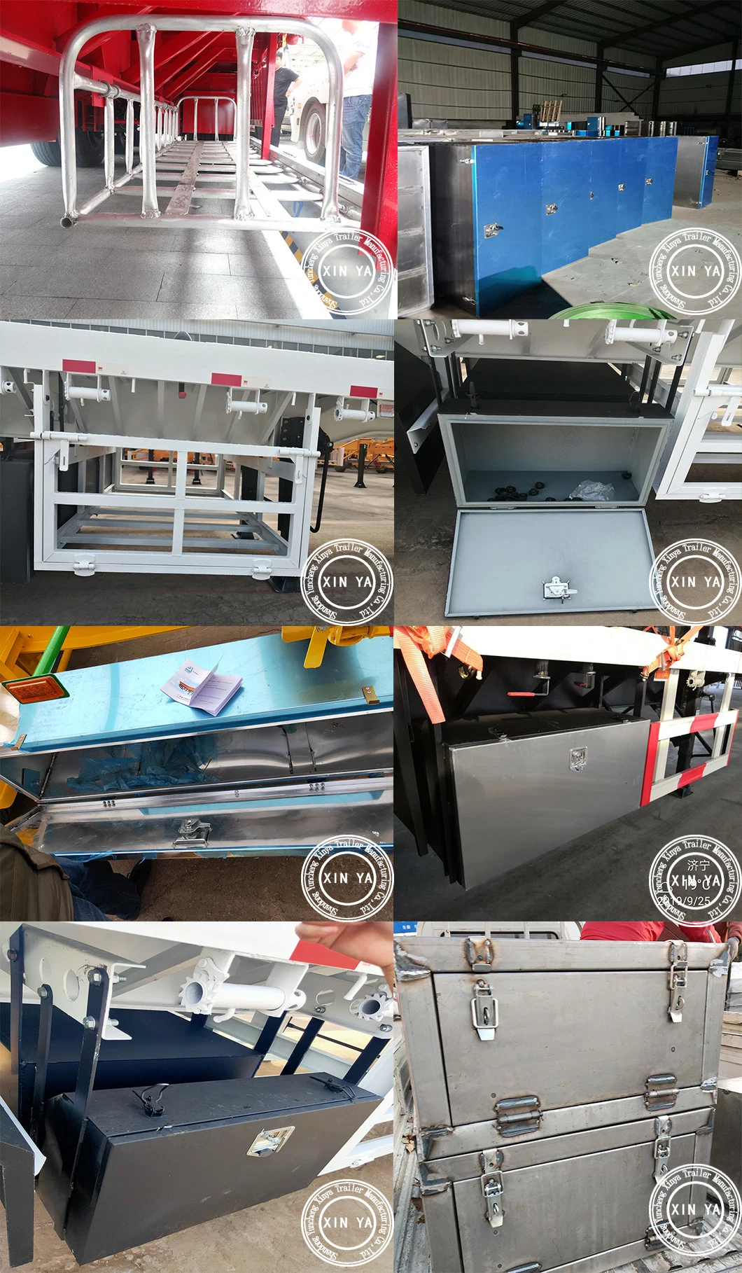 Toolbox Aluminium Truck Storage with Doors Tool Box Underbody Toolbox