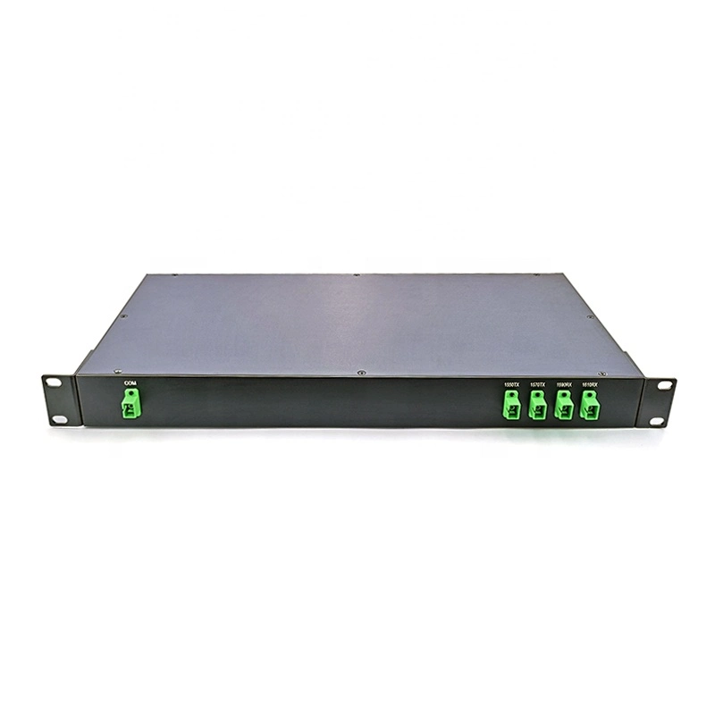 4 8 16 18 Channel Sc LC FC Upc APC Wdm CWDM DWDM Mux Demux Module, 1u Rack Mount CWDM Multiplexer Fwdm Splitter Device Wdm