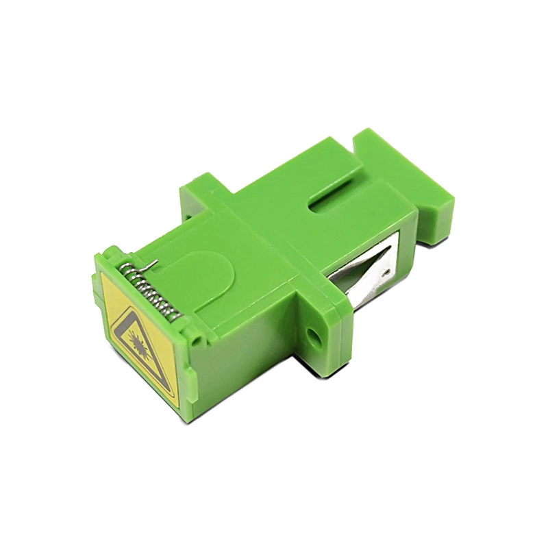 Low Price Flangeless Sc/APC Fiber Optic Adaptor Simplex Shutter Sc Adapter