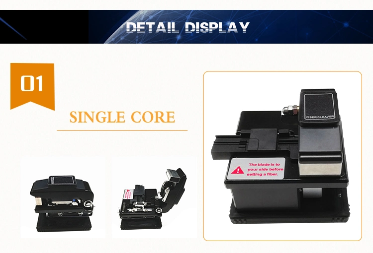 FTTH Fiber Optic Cutting Tool Optical Cleaver Cable Cutter with Good Cold Connection and Welding