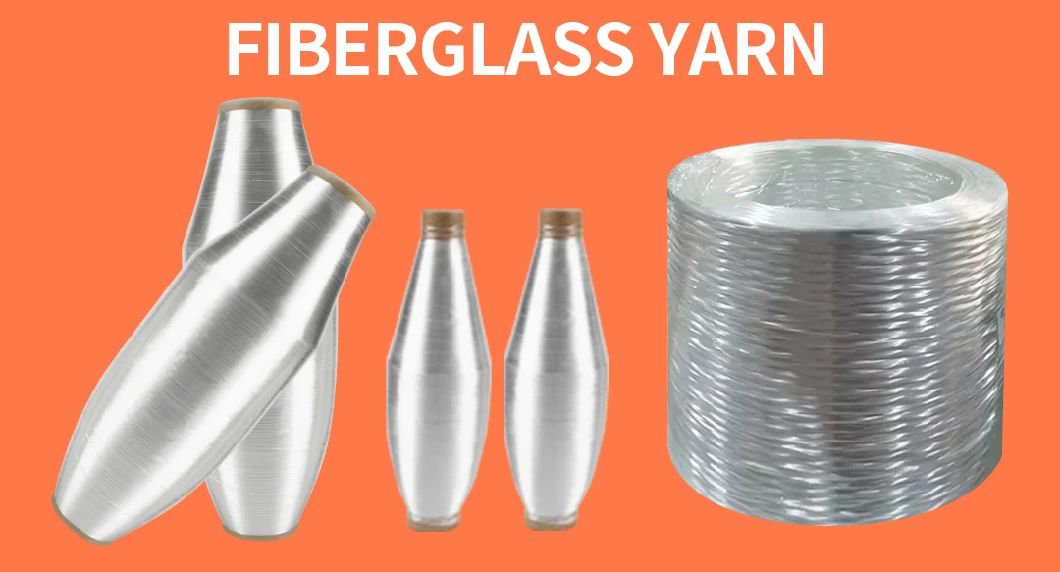 E Glass Fiberglass Direct Roving Insulation Material Yarn Glass Fiber Yarn