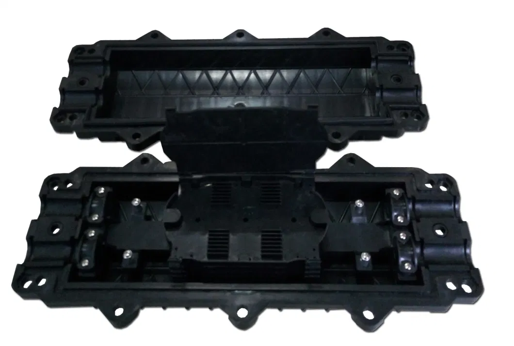 144 Cores 4 Fiber Cable in-out Horizontal Fiber Optic Splice Closure