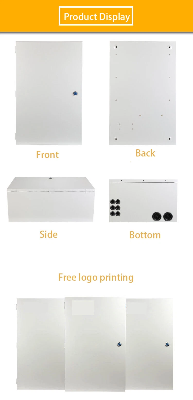 Telecommunication Equipment 576 Core Outdoor Cabinet Stainless Steel/SMC Fiber Cross Connect Cabinet