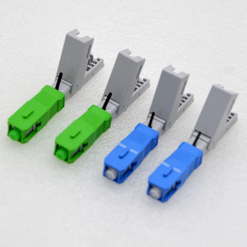 Sc APC Sc Upc Fiber Optic/Optical FTTH Fast/Quick Connector