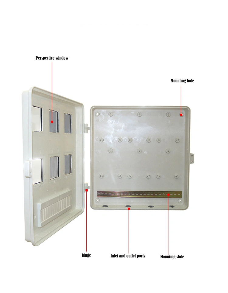 Fiberglass Resin 6 Household Switching Electric Meter Box