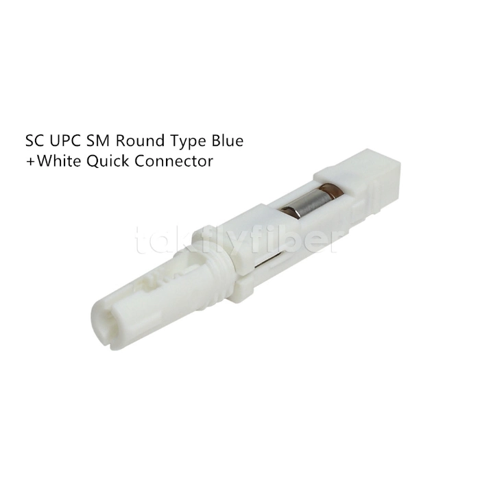 FTTH Sc APC Upc Fiber Optic Mechanical Connector Sm Single Mode Sc Fast Connector