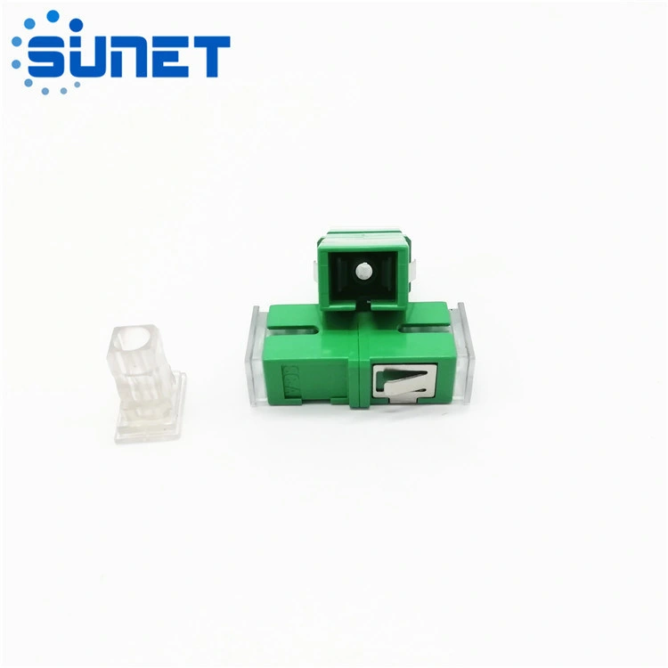 Optic Without Flange Adapter Coupler Sc Type Simplex Simplex APC Upc Fiber Optic Adapter