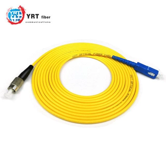 Multicore LC/Sc/St/FC MPO/MTP Connector FTTH Fiber Drop PVC Optical Patch Cord