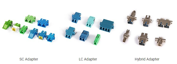 Low Price Flangeless Sc/APC Fiber Optic Adaptor Simplex Shutter Sc Adapter