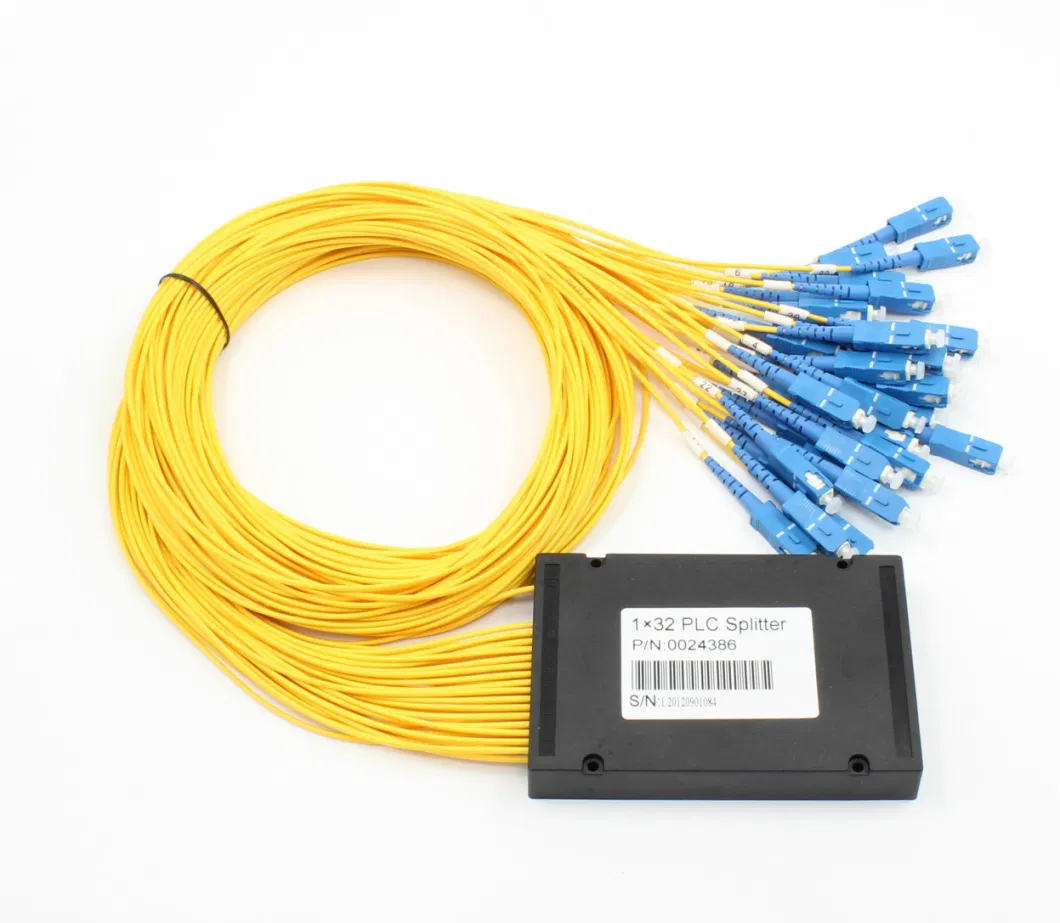 China FTTH 1*2/4/8/16/32/64/128 Singlemode Multimode Fiber Optic Coupler PLC