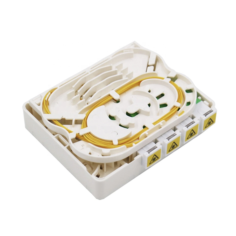 ABS Lightweight Optic Termination Box for FTTH Indoor Connection 8 Core Type