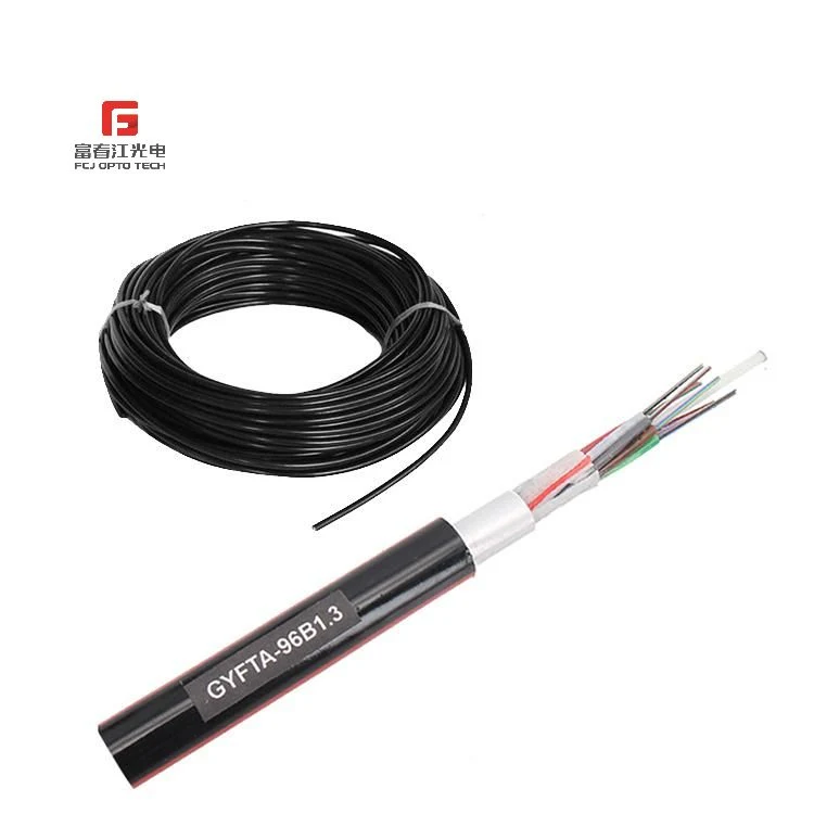 Fcj Gyfta Reinforced Plastic Aluminum Polyethylene Laminate Optic Fiber Cable