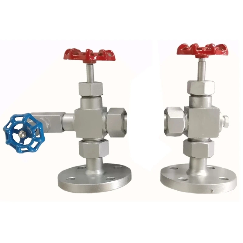 Quick Close Gauge Valve for Glass Level Gauge Flange Connection Cock Valve