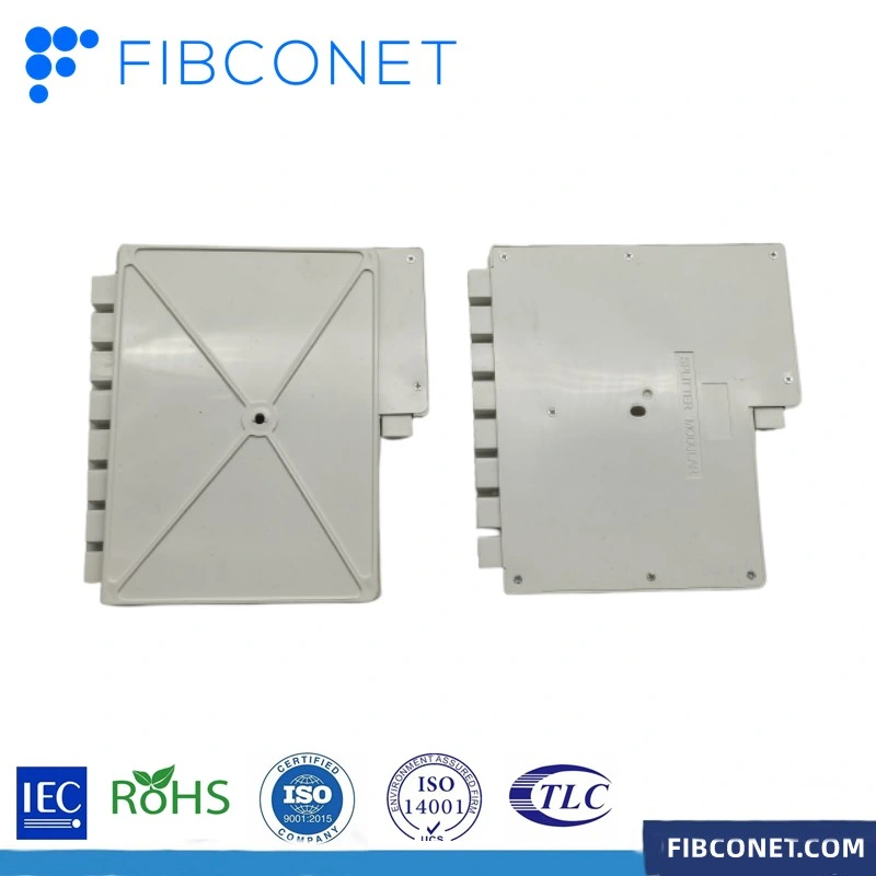 8/12/24/48/96/144 Cores FTTH Cable PC ABS Waterproof IP66/IP67/IP68 Waterproof Junction Wall/Pole/Aeial Mounting Fiber Optic Terminal Box Distribution Box