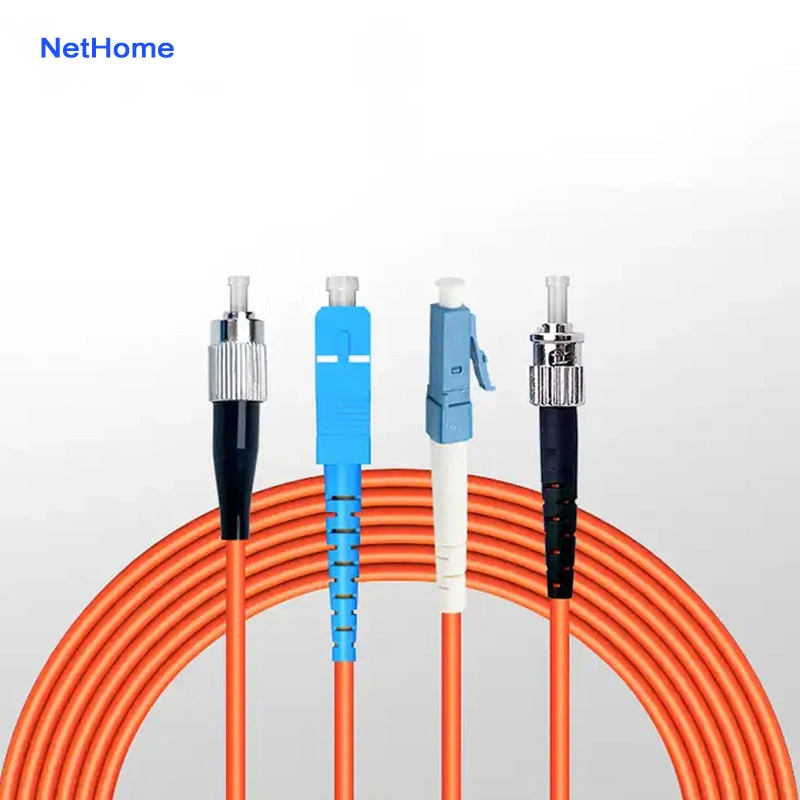 Duplex Optical Fiber Patch Cable Sc LC Upc 3m Om1 Yofc Fiber